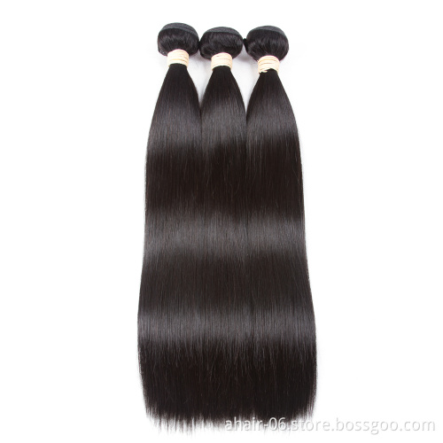 Wholesale raw indian hair silky straight wave hair bundles with lace frontals bundle hair vendors
